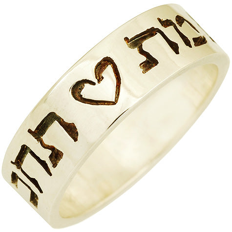 Purity Ring in Hebrew - Biblicaljewels