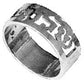 Shalom ring "Peace" in Hebrew Sterling Silver